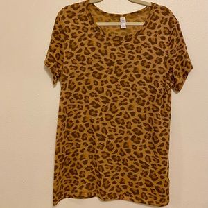 Animal Print Top